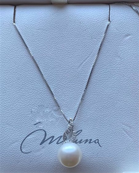 Collana Miluna Donna in Oro bianco PCL2433 - PCL2433